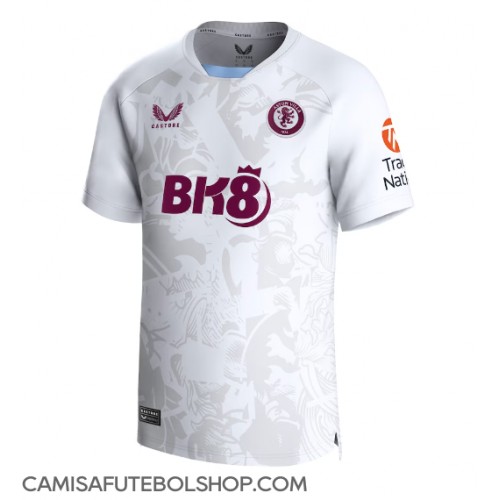 Camisa de time de futebol Aston Villa Replicas 2º Equipamento 2023-24 Manga Curta